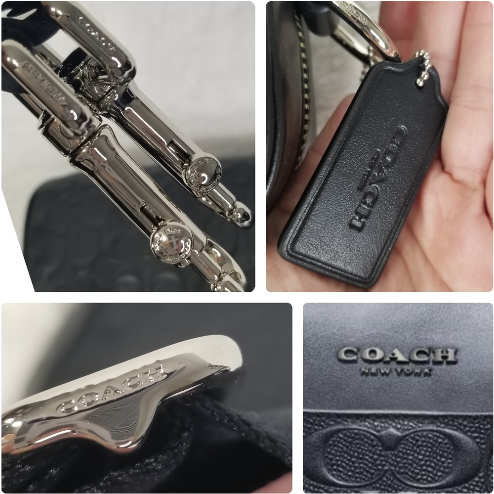 ☆ COACH Signature Designer Computer BAG Briefcase - Picture 7 of 12